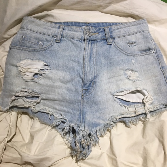 Urban Outfitters Super High Rise Cheeky Shorts - Picture 2 of 3